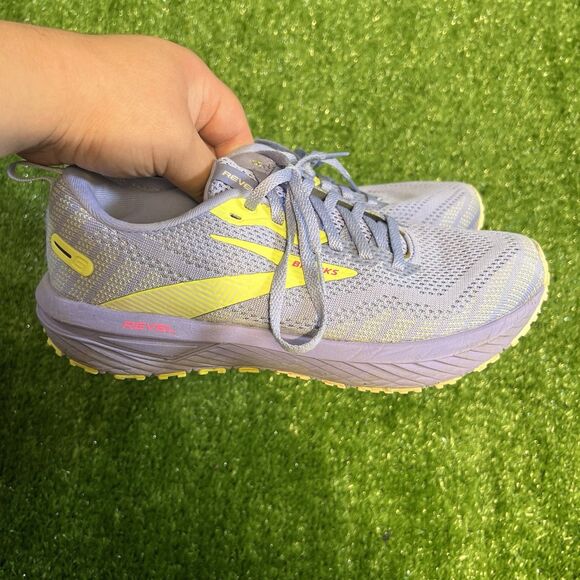 Brooks Revel 6 Womens Running Walking Shoes Purple Athletic Sneakers Size 8 - Picture 1 of 6